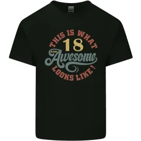 18th Birthday 80 Year Old Awesome Looks Like Mens Light Cotton T-Shirt
