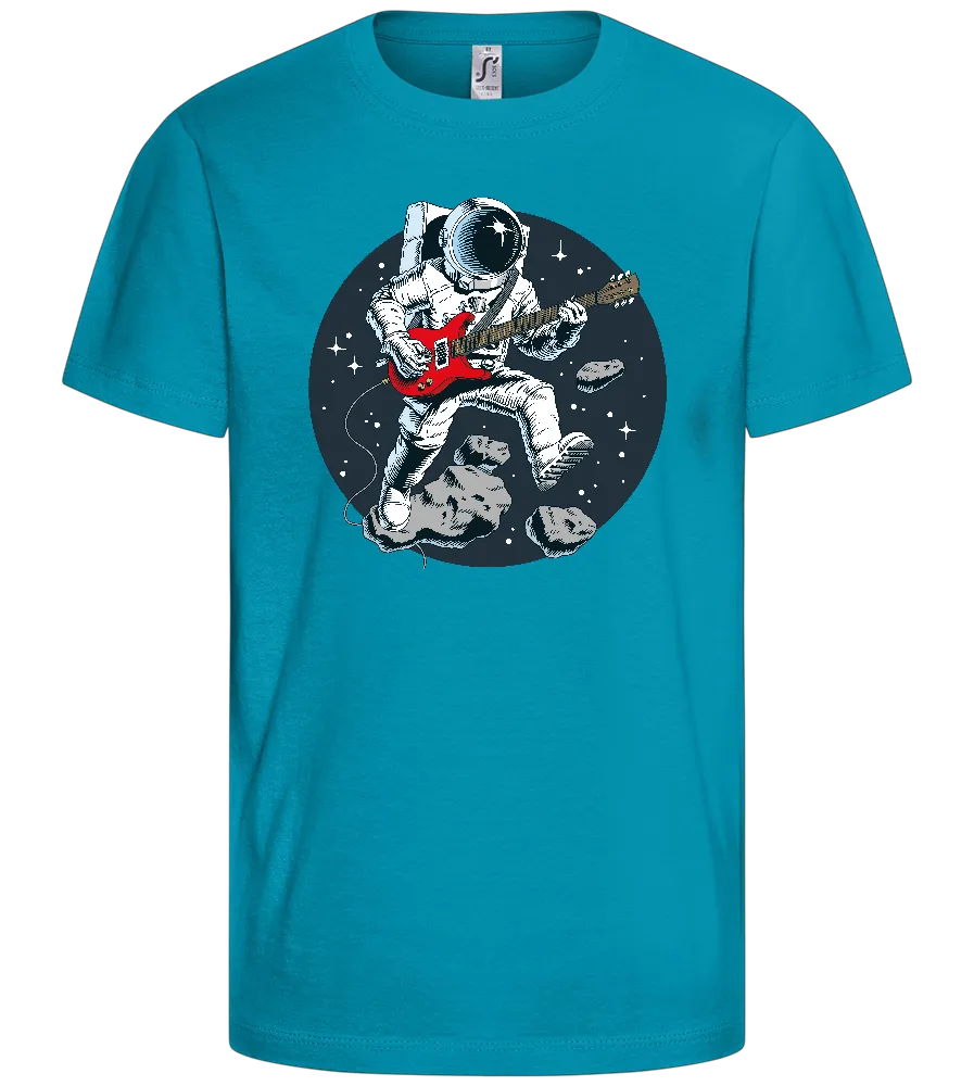 Astro Guitarist Design - Comfort kids fitted t-shirt