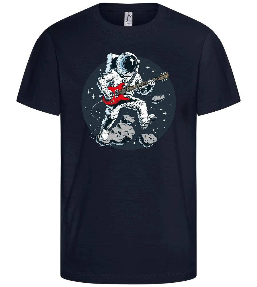 Astro Guitarist Design - Comfort kids fitted t-shirt