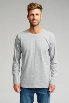 Basic Long-sleeved T-shirt - Grey