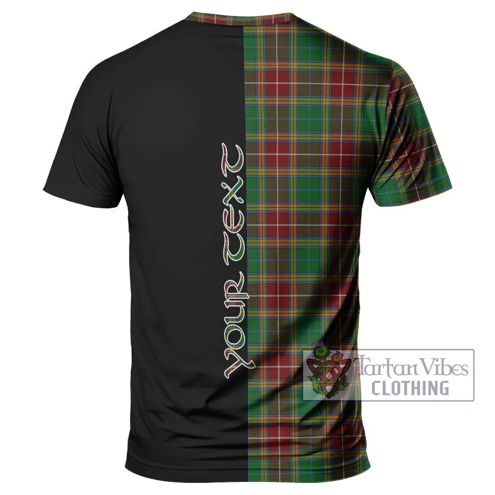 Baxter Tartan T-Shirt with Family Crest and Half Of Me Style