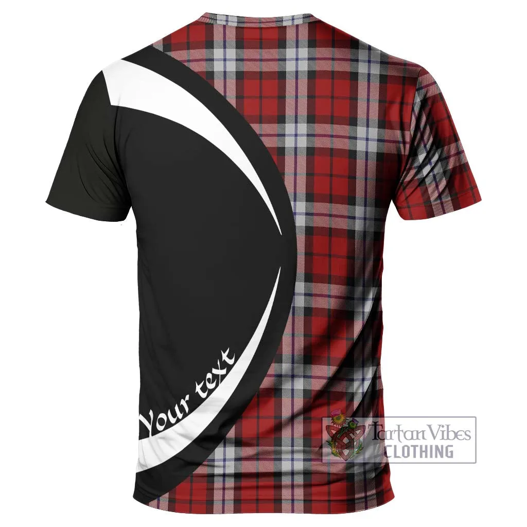 Brodie Dress Tartan T-Shirt with Family Crest Circle Style