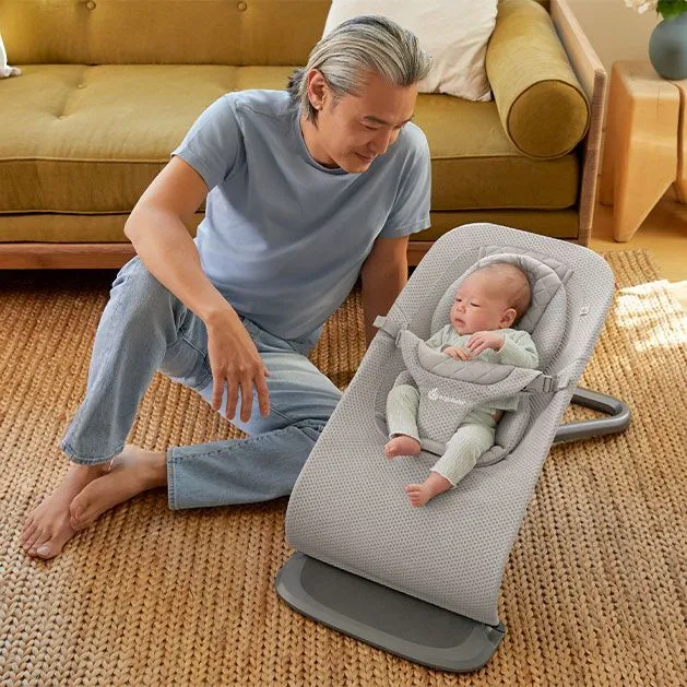 ErgoBaby - 3 in 1 Evolve Bouncer - Mesh Fabric