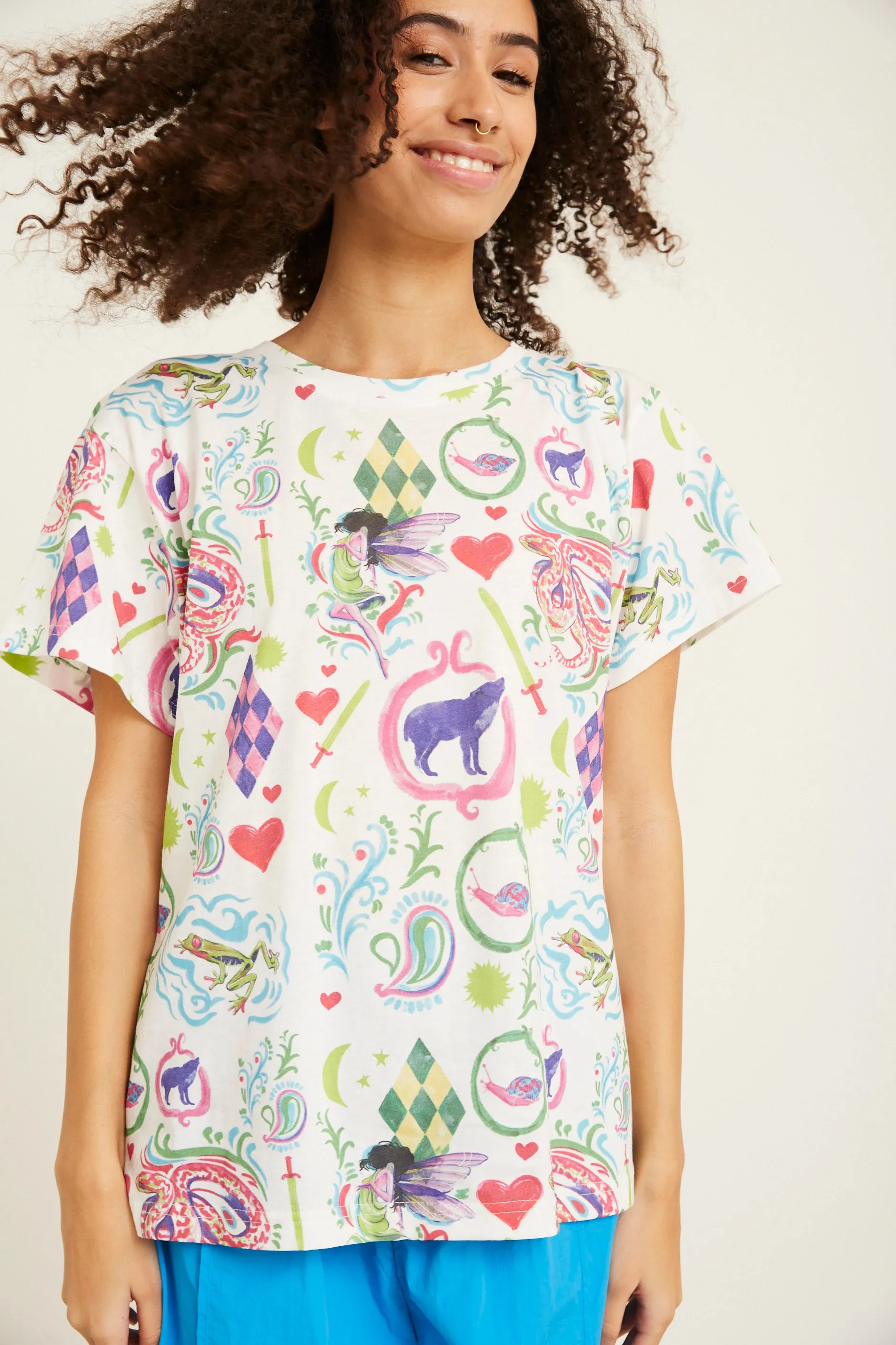 Fairytale T-shirt - Fairytale Art Print