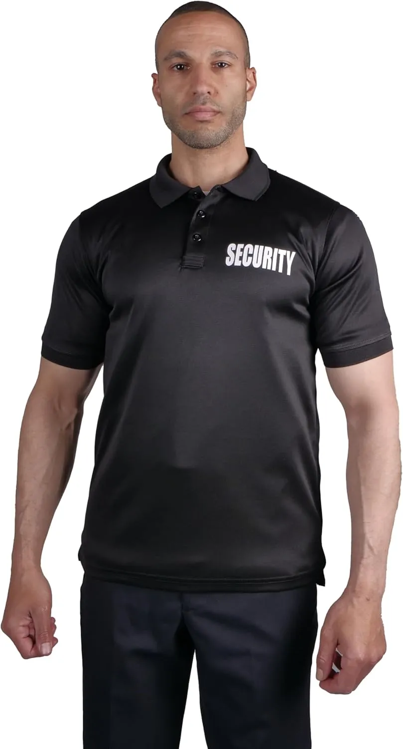 First Class Tactical Duty Performance, Lightweight, Breathable, 100% Polyester, Short Sleeve Polo Shirt Mens