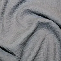 Grey Double Gauze
