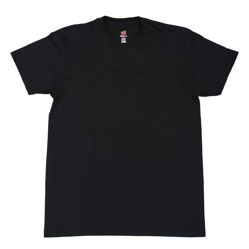 Hanes Nano Light & Soft Short Sleeved T Shirt Black 4980 Size XL