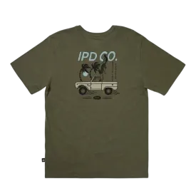IPD T-Shirt Better Late Than Never Small-XLarge Olive