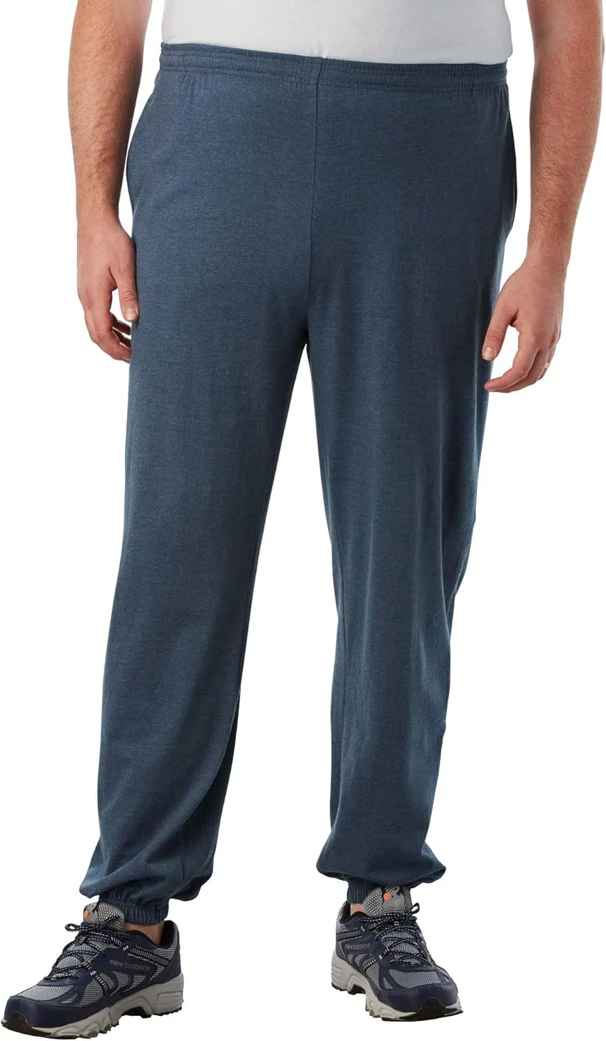KingSize Men's Big & Tall Lightweight Elastic Cuff Sweatpants