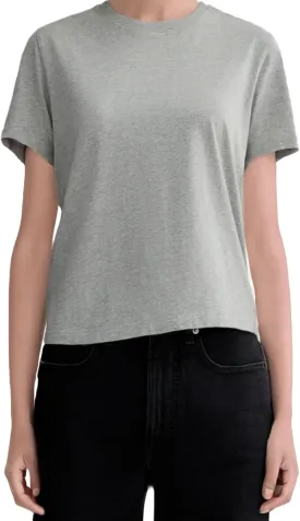 MetHera Women's 100% Cotton Crew Neck T-Shirt - Soft Relaxed Fit Box Cut Casual Tee