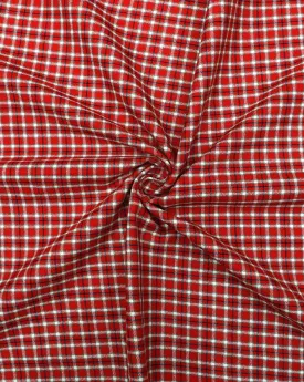 MULTICOLOR CHECKS DESIGN ACRYLIC FABRIC