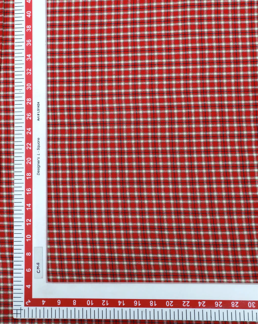 MULTICOLOR CHECKS DESIGN ACRYLIC FABRIC