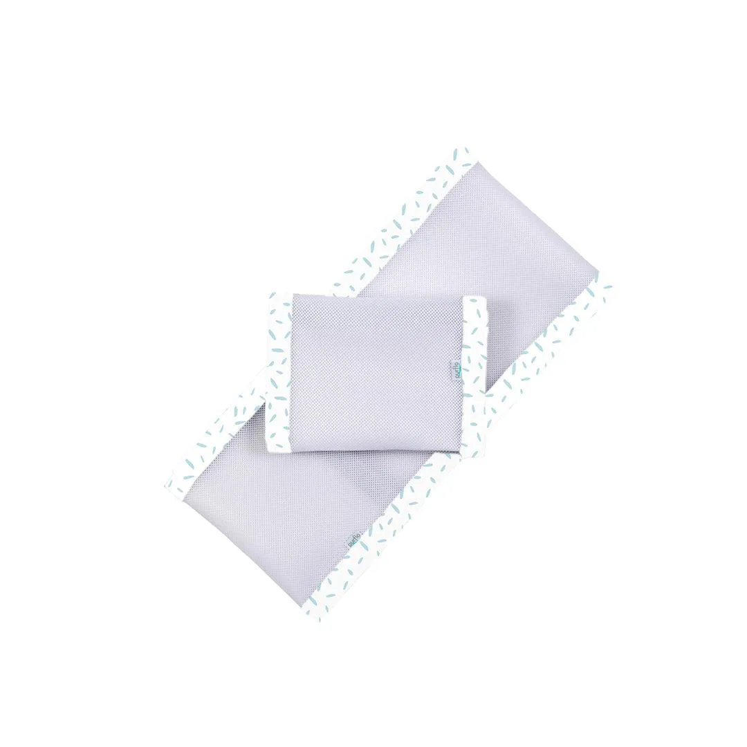 Purflo Breathable Cot Wrap - Misty Blue