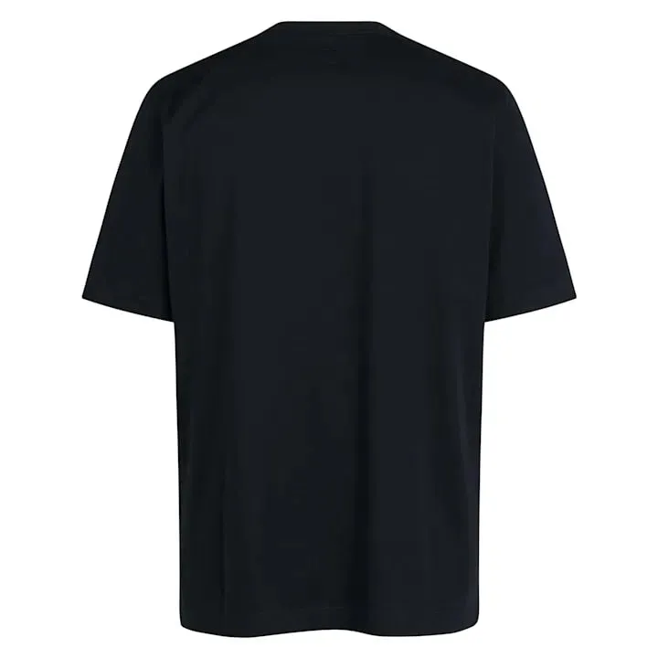RAPHA Cotton T-Shirt Large Logo - BBK/Black White