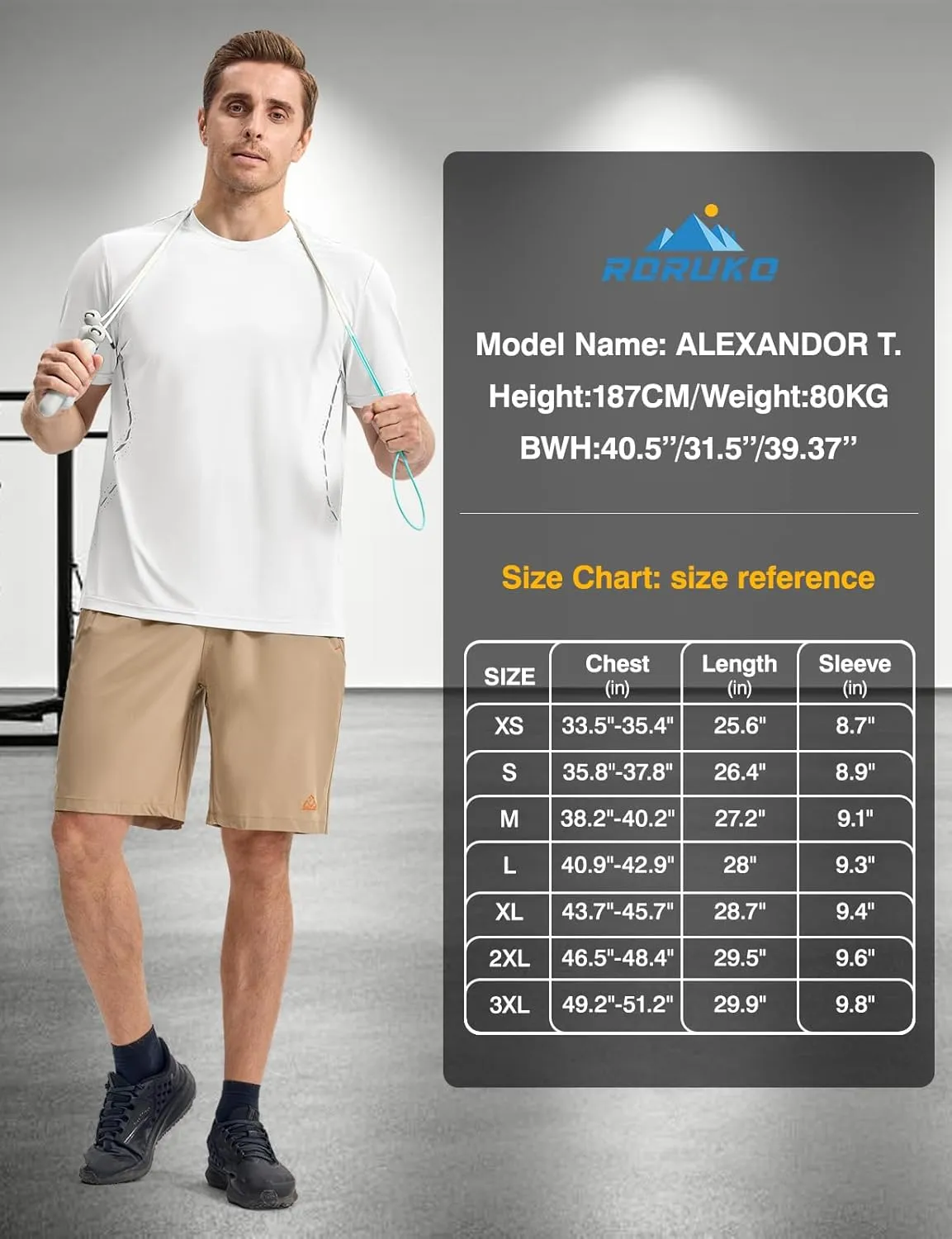 Rdruko Mens Athletic Shirts Dry Fit Short Sleeve Moisture Wicking Workout Shirts Breathable Cool Running Gym T-Shirt