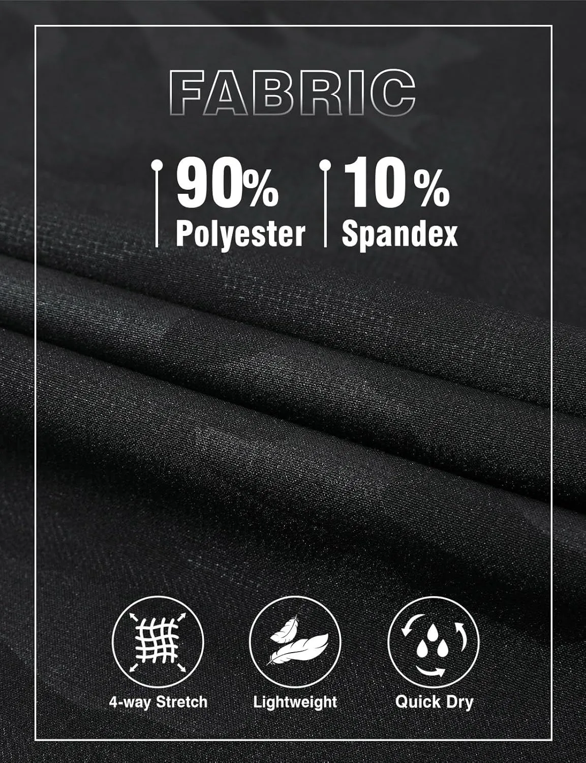 TBMPOY Men's Lightweight Hiking Travel Pants Breathable Athletic Fishing Active Joggers Zipper Pockets