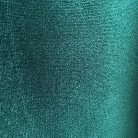 Teal Drapery Velvet Fabric