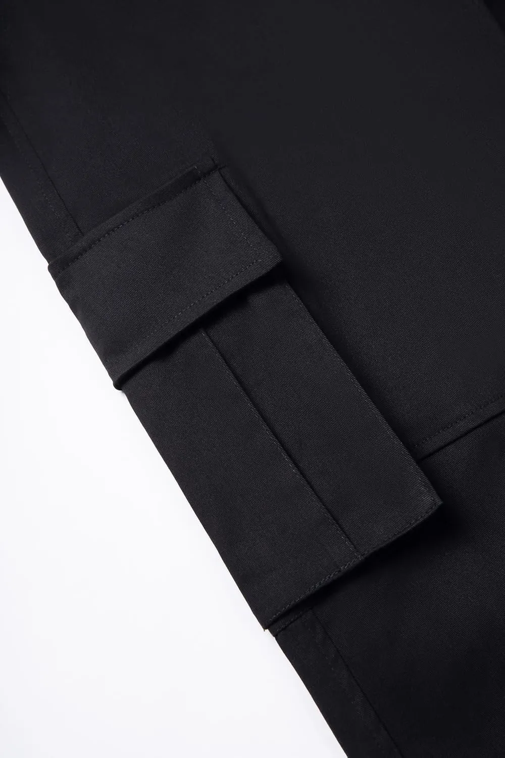 THWEI Cargo Pants for Men Casual Cotton Drawstring Lightweight Relaxed Fit Work Pants Multi Pockets
