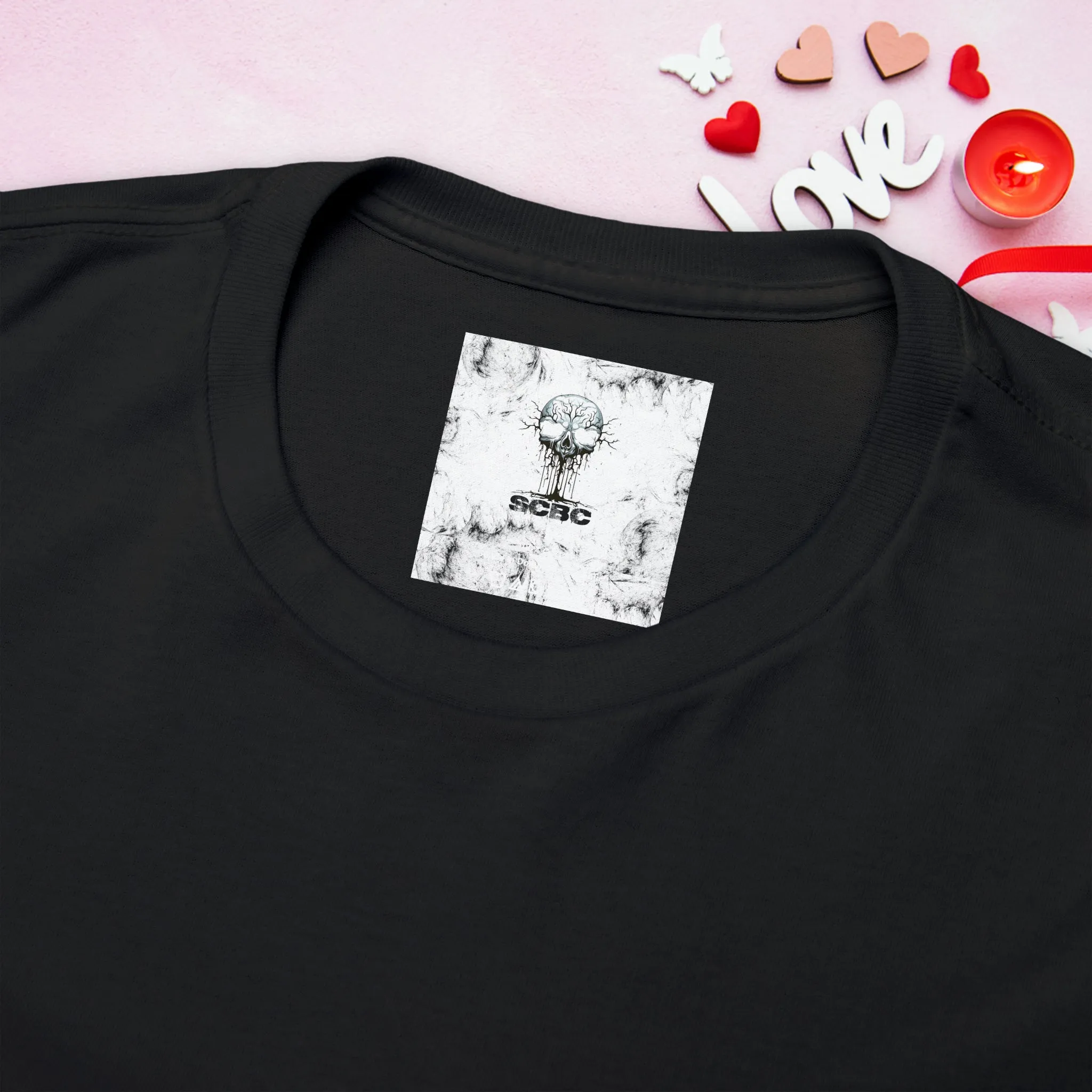Unisex "Smiling Heart"  SCBC Cotton Tee. Graphic T-Shirt, T-Shirt, Unique, Original Brand, Valentines Day, Heart, Valentines Day Gift