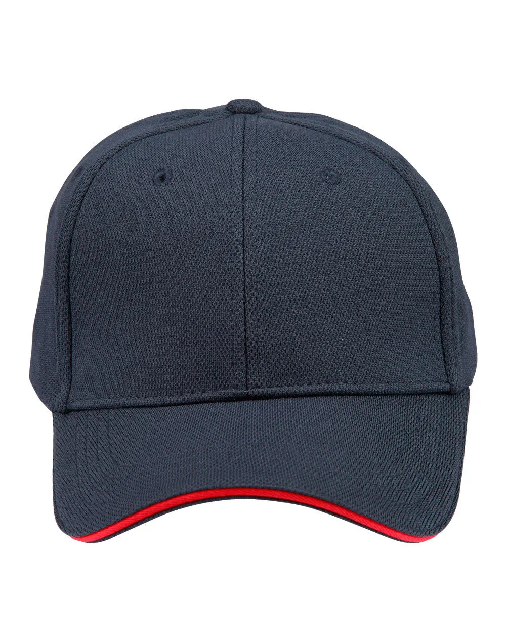 Winning Spirit Pique Mesh With Contrast Sandwich (CH72)